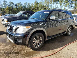 2017 Nissan Armada SV with VIN JN8AY2ND7H9008922, listed as a Copart auction lot 74460223 with 72,090 mi miles. Bid and sale history available at carsss.com. Image 1.