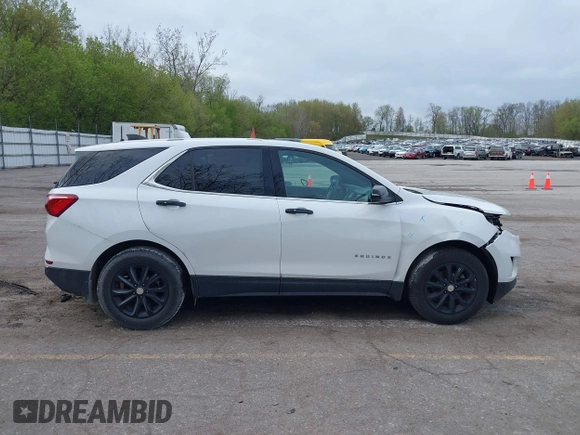 2019 Chevrolet Equinox LT z VIN 2GNAXUEV7K6118561, wystawiony jako IAAI lot #42177676 z przebiegiem 112 266 mil mil oraz . Historia ofert i sprzedaży dostępna na DreamBid. Obrazek 13.