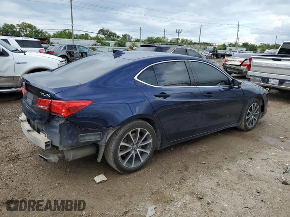 2020 Acura TLX with VIN 19UUB2F34LA002696, listed as a Copart auction lot 69750294 with 128,012 mi miles and Salvage Title. Bid and sale history available at carsss.com. Image 3.