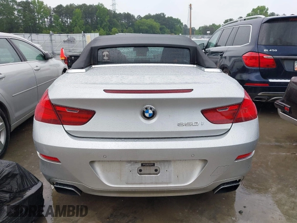 2012 BMW 6 Series 650i with VIN WBALZ3C5XCDL71723, listed as a IAAI auction lot 42204721 with 132,912 mi miles and . Bid and sale history available at carsss.com. Image 16.