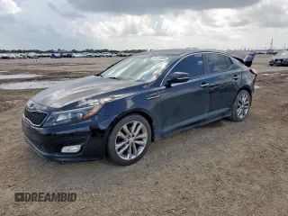 2015 Kia Optima LX with VIN 5XXGM4A75FG459375, listed as a Copart auction lot 64859905 with 156,421 mi miles and Salvage title. Bid and sale history available at DreamBid. Image 1.