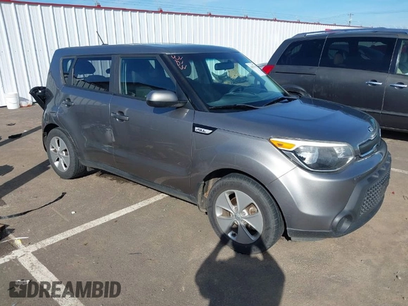 2016 Kia Soul with VIN KNDJN2A29G7341027, listed as a IAAI auction lot 41871793 with 104,098 mi miles. Bid and sale history available at carsss.com. Image 1.