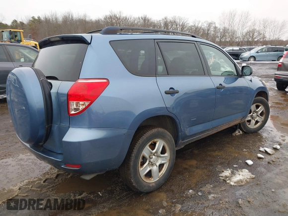 2007 Toyota RAV4 with VIN JTMZD33V376049723, listed as a IAAI auction lot 41560555 with 144,930 mi miles. Bid and sale history available at carsss.com. Image 4.