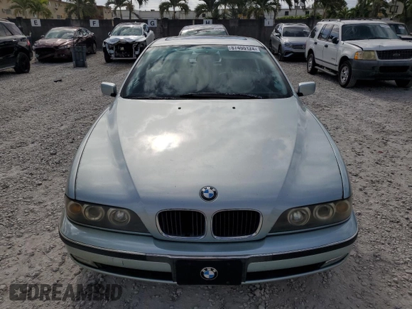 1997 BMW 5 Series 528iA with VIN WBADD6320VBW20684, listed as a Copart auction lot 87455124 with 85,371 mi miles and Clean Title. Bid and sale history available at carsss.com. Image 5.