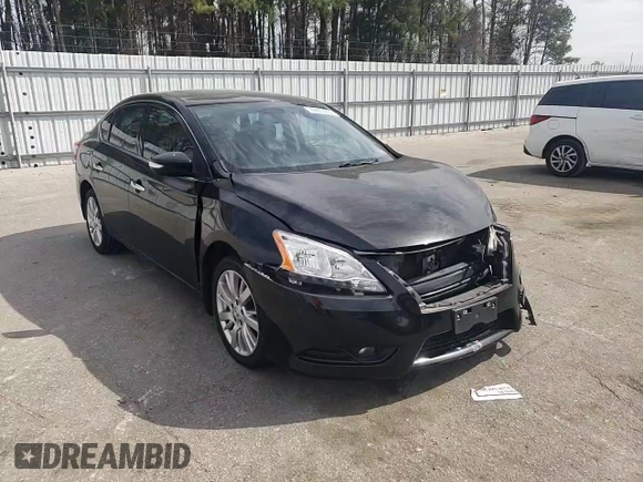 2015 Nissan Sentra SL with VIN 3N1AB7AP6FY234759, listed as a Copart auction lot 49855265 with 96,186 mi miles and Salvage Title. Bid and sale history available at DreamBid. Image 11.