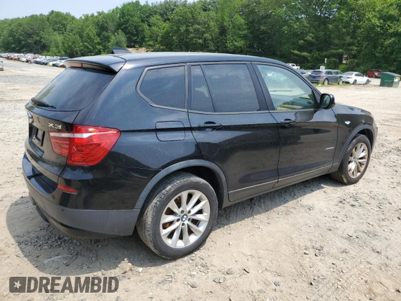 2014 BMW X3 xDrive28i z VIN 5UXWX9C52E0D40079, wystawiony jako Copart lot #59855915 z przebiegiem 91 076 mil mil oraz Czysty tytuł • Clean title. Historia ofert i sprzedaży dostępna na DreamBid. Obrazek 3.