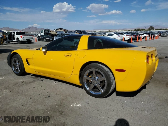 2004 Chevrolet Corvette with VIN 1G1YY22G345124833, listed as a Copart auction lot 70002304 with 78,083 mi miles and Salvage Title. Bid and sale history available at carsss.com. Image 2.