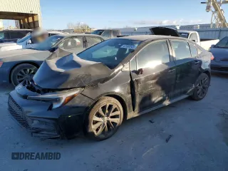 2024 Toyota Corolla XSE with VIN 5YFT4MCEXRP187024, listed as a Copart auction lot 42093545 with 57,561 mi miles and Salvage Title. Bid and sale history available at carsss.com. Image 1.