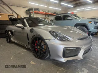 2016 Porsche Boxster Spyder с VIN WP0CC2A86GS152691, выставлен на аукционе Copart как лот 44278605 с пробегом 29 264 миль миль и Списание • Salvage title. История ставок и продаж доступна на DreamBid. Изображение 1.