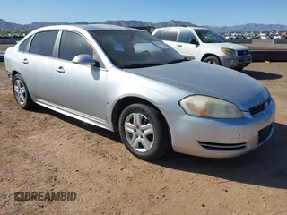 2010 Chevrolet Impala LS with VIN 2G1WA5EN9A1114876, listed as a IAAI auction lot 41966211 with 167,648 mi miles and . Bid and sale history available at DreamBid. Image 1.