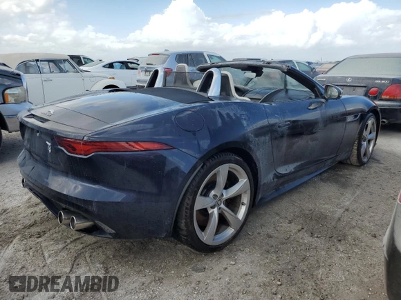 2024 Jaguar F-Type with VIN SAJDF5EE4RCK83713, listed as a Copart auction lot 74660014 with Not Provided miles and Non Repairable. Bid and sale history available at DreamBid. Image 3.