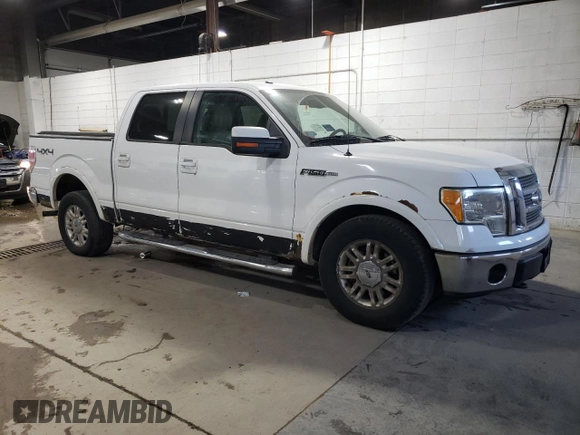 2010 Ford F-150 XL with VIN 1FTFW1EV9AKE32191, listed as a Copart auction lot 56779905 with 193,437 mi miles and Clean title. Bid and sale history available at DreamBid. Image 4.