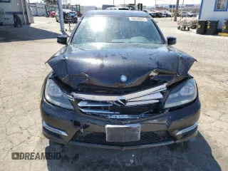2013 Mercedes-Benz C 250 Sport with VIN WDDGF4HB1DA879444, listed as a Copart auction lot 58030695 with 114,789 mi miles and Salvage title. Bid and sale history available at DreamBid. Image 5.