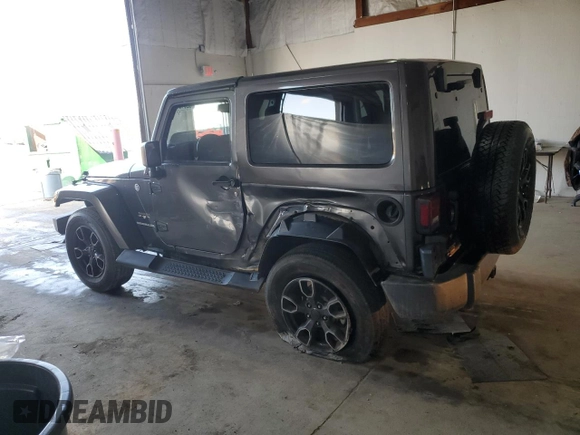 2017 Jeep Wrangler Sahara z VIN 1C4AJWBG6HL582839, wystawiony jako Copart lot #52049725 z przebiegiem 143 544 mil mil oraz Szkoda całkowita • Salvage title. Historia ofert i sprzedaży dostępna na DreamBid. Obrazek 2.