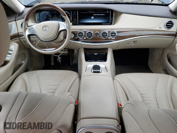 2017 Mercedes-Benz S 550 with VIN WDDUG8FB4HA315884, listed as a Copart auction lot 70753864 with 52,466 mi miles and Salvage Title. Bid and sale history available at carsss.com. Image 8.