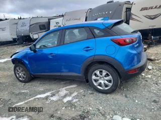 2017 Mazda CX-3 Sport with VIN JM1DKDB75H0141784, listed as a Copart auction lot 48358585 with 0 mi miles and Salvage Title. Bid and sale history available at carsss.com. Image 2.