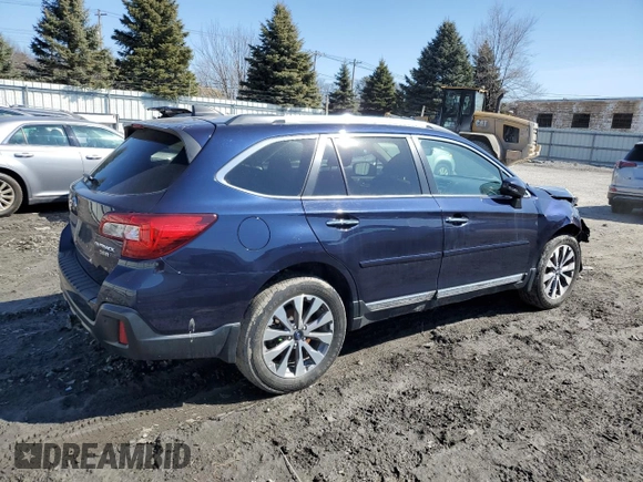 2018 Subaru Outback Touring with VIN 4S4BSETC2J3360999, listed as a Copart auction lot 48767705 with 72,453 mi miles and Salvage title. Bid and sale history available at DreamBid. Image 3.