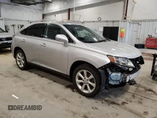 2010 Lexus RX 350 with VIN JTJBK1BA6A2007844, listed as a Copart auction lot 60729005 with 95,524 mi miles and Clean title. Bid and sale history available at DreamBid. Image 4.