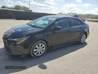 2020 Toyota Corolla LE with VIN 5YFEPRAE7LP065132, listed as a Copart auction lot 51089695 with 16,822 mi miles and Clean Title. Bid and sale history available at carsss.com. Image 1.
