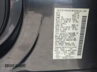 2007 Nissan Titan SE with VIN 1N6BA07A87N243506, listed as a IAAI auction lot 42488043 with 289,175 mi miles and . Bid and sale history available at DreamBid. Image 9.