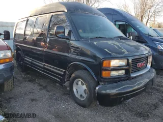 1999 GMC Savana Cargo Van YF7 Upfitter with VIN 1GDFG15R0X1008618, listed as a Copart auction lot 80975404 with 170,505 mi miles and Clean Title. Bid and sale history available at carsss.com. Image 4.