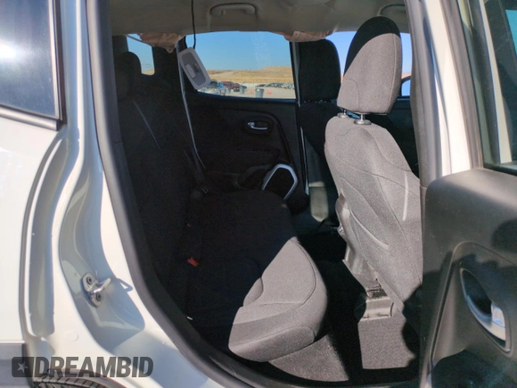 2018 Jeep Renegade Latitude with VIN ZACCJBBB0JPH11875, listed as a Copart auction lot 46358685 with 50,819 mi miles and Salvage title. Bid and sale history available at DreamBid. Image 11.