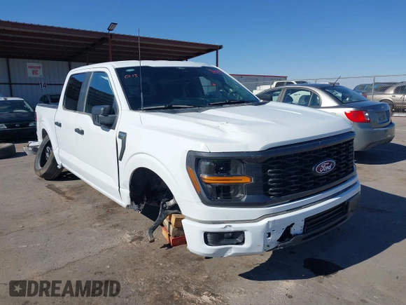 2024 Ford F-150 STX with VIN 1FTEW2K58RKE94988, listed as a IAAI auction lot 41242838 with 4,479 mi miles and . Bid and sale history available at carsss.com. Image 13.