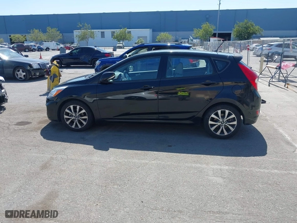 2017 Hyundai Accent Sport with VIN KMHCU5AE4HU355990, listed as a IAAI auction lot 42034435 with 181,831 mi miles. Bid and sale history available at carsss.com. Image 15.