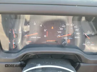 2002 Jeep Wrangler Sport with VIN 1J4FA49S02P721457, listed as a Copart auction lot 61726855 with 76,191 mi miles and Salvage title. Bid and sale history available at DreamBid. Image 9.