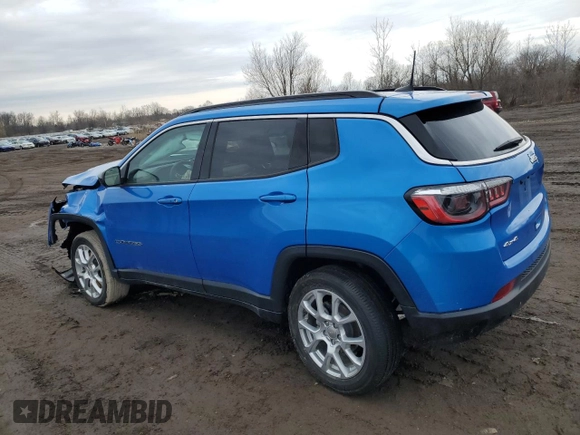 2023 Jeep Compass Latitude Lux с VIN 3C4NJDFN7PT504040, выставлен на аукционе Copart как лот 47479795 с пробегом 18 738 миль миль и На запчасти • Non repairable. История ставок и продаж доступна на DreamBid. Изображение 2.