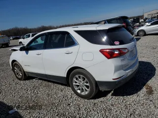 2018 Chevrolet Equinox LT with VIN 2GNAXJEV5J6134271, listed as a Copart auction lot 45498915 with 97,410 mi miles and Salvage Title. Bid and sale history available at carsss.com. Image 2.