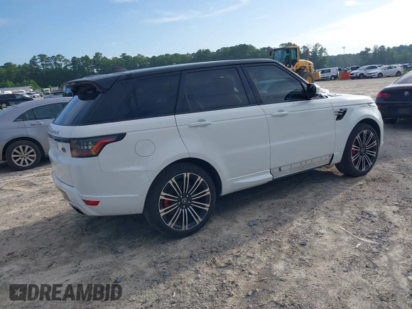 2020 Land Rover Range Rover Sport SE with VIN SALWG2SU9LA739716, listed as a IAAI auction lot 42828591 with 36,350 mi miles and . Bid and sale history available at DreamBid. Image 4.