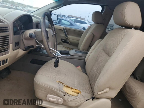 2008 Nissan Titan SE with VIN 1N6BA06A08N323241, listed as a Copart auction lot 44064535 with 240,328 mi miles and Salvage Title. Bid and sale history available at carsss.com. Image 7.
