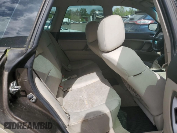 2008 Subaru Outback z VIN 4S4BP60C187346817, wystawiony jako Copart lot #54573395 z przebiegiem 146 279 mil mil oraz Szkoda całkowita • Salvage title. Historia ofert i sprzedaży dostępna na DreamBid. Obrazek 10.