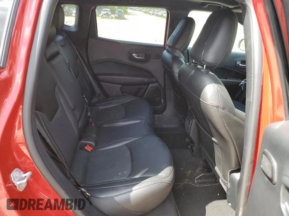 2021 Jeep Compass 80th Anniversary z VIN 3C4NJDEB3MT549544, wystawiony jako Copart lot #62273215 z przebiegiem 35 488 mil mil oraz Szkoda całkowita • Salvage title. Historia ofert i sprzedaży dostępna na DreamBid. Obrazek 10.
