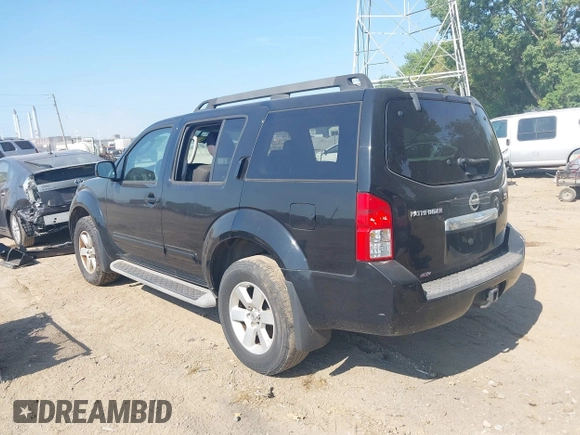 2010 Nissan Pathfinder LE with VIN 5N1AR1NB8AC616311, listed as a IAAI auction lot 42693106 with 225,104 mi miles and . Bid and sale history available at DreamBid. Image 3.