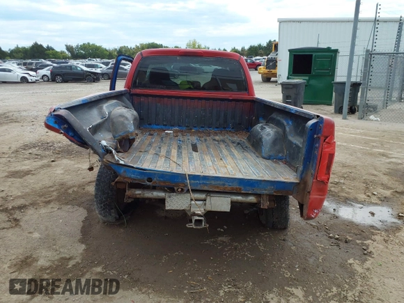 1998 Dodge Dakota SLT with VIN 1B7FL26X4WS647242, listed as a IAAI auction lot 40359679 with Not Provided miles and . Bid and sale history available at carsss.com. Image 16.