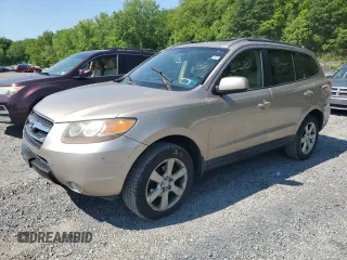 2007 Hyundai Santa Fe GL z VIN 5NMSG13EX7H056023, wystawiony jako Copart lot #59100385 z przebiegiem 218 743 mil mil oraz Czysty tytuł • Clean title. Historia ofert i sprzedaży dostępna na DreamBid. Obrazek 1.