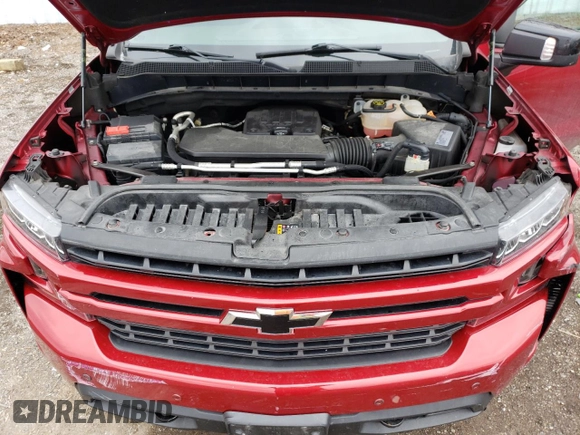 2019 Chevrolet Silverado 1500 RST with VIN 1GCRYEEK8KZ299758, listed as a Copart auction lot 50456085 with 61,593 mi miles and Clean Title. Bid and sale history available at DreamBid. Image 11.