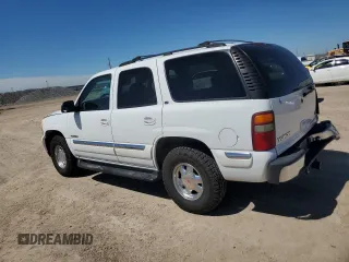 2001 GMC Yukon SLT z VIN 1GKEC13T81J152049, wystawiony jako Copart lot #56494675 z przebiegiem 160 102 mil mil oraz Szkoda całkowita • Salvage title. Historia ofert i sprzedaży dostępna na DreamBid. Obrazek 2.