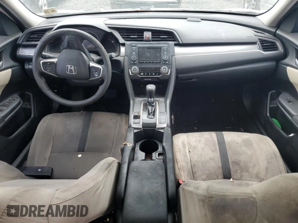 2017 Honda Civic LX z VIN 2HGFC2F5XHH524832, wystawiony jako Copart lot #58651905 z przebiegiem Nie podano mil oraz Szkoda całkowita • Salvage title. Historia ofert i sprzedaży dostępna na DreamBid. Obrazek 8.