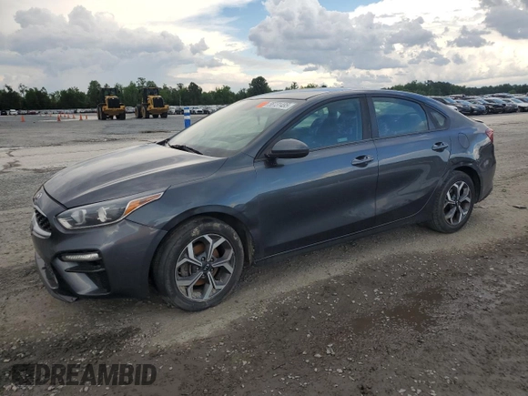 2019 Kia Forte LXS with VIN 3KPF24AD3KE037387, listed as a Copart auction lot 56731485 with 90,148 mi miles and Salvage title. Bid and sale history available at DreamBid. Image 1.