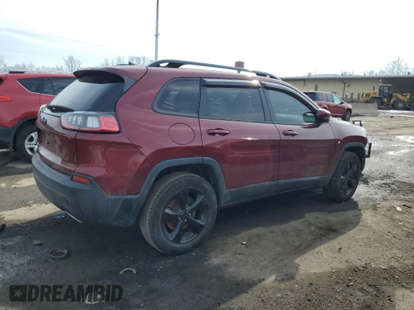 2019 Jeep Cherokee Latitude Plus with VIN 1C4PJMLX8KD369356, listed as a Copart auction lot 45351885 with 134,633 mi miles and Salvage Title. Bid and sale history available at carsss.com. Image 3.