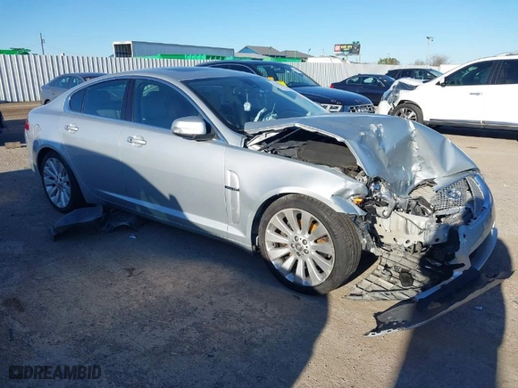 2009 Jaguar XF Premium Luxury with VIN SAJWA06B49HR13828, listed as a IAAI auction lot 41214648 with NaN miles. Bid and sale history available at carsss.com. Image 1.
