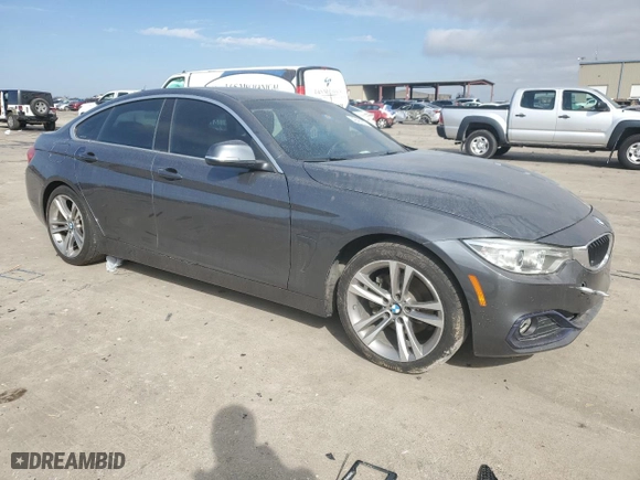 2017 BMW 4 Series 430i with VIN WBA4F7C39HG789621, listed as a Copart auction lot 42437645 with 119,162 mi miles and Salvage Title. Bid and sale history available at carsss.com. Image 4.
