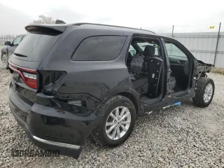 2024 Dodge Durango SXT with VIN 1C4RDHAG9RC131560, listed as a Copart auction lot 48574175 with 29,155 mi miles and Clean title. Bid and sale history available at DreamBid. Image 3.