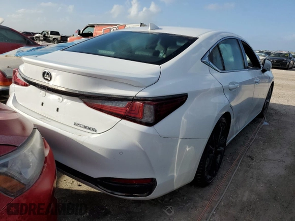 2024 Lexus ES 300h with VIN 58ABA1C14RU040544, listed as a Copart auction lot 74348394 with Not provided miles and Non repairable. Bid and sale history available at DreamBid. Image 3.