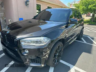 2016 BMW X5 M with VIN 5YMKT6C51G0R78809, listed as a Copart auction lot 55127834 with 138,891 mi miles and Clean Title. Bid and sale history available at carsss.com. Image 1.