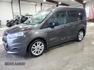 2015 Ford Transit Connect with VIN NM0AE8FX1F1216657, listed as a Copart auction lot 47619035 with 121,755 mi miles and Salvage title. Bid and sale history available at DreamBid. Image 1.