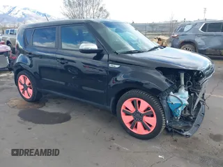 2015 Kia Soul + with VIN KNDJX3A59F7224797, listed as a IAAI auction lot 41967568 with 113,625 mi miles and . Bid and sale history available at DreamBid. Image 1.